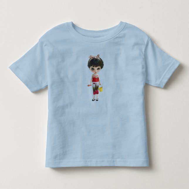 Camiseta de bebé Sand Play I (Anverso)