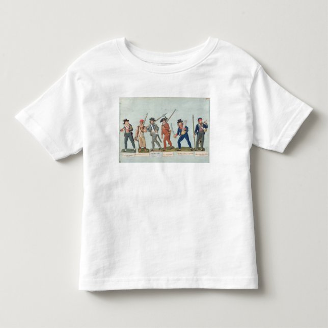 Camiseta De Bebé Sans Culotte iluminando su cuerda (Anverso)