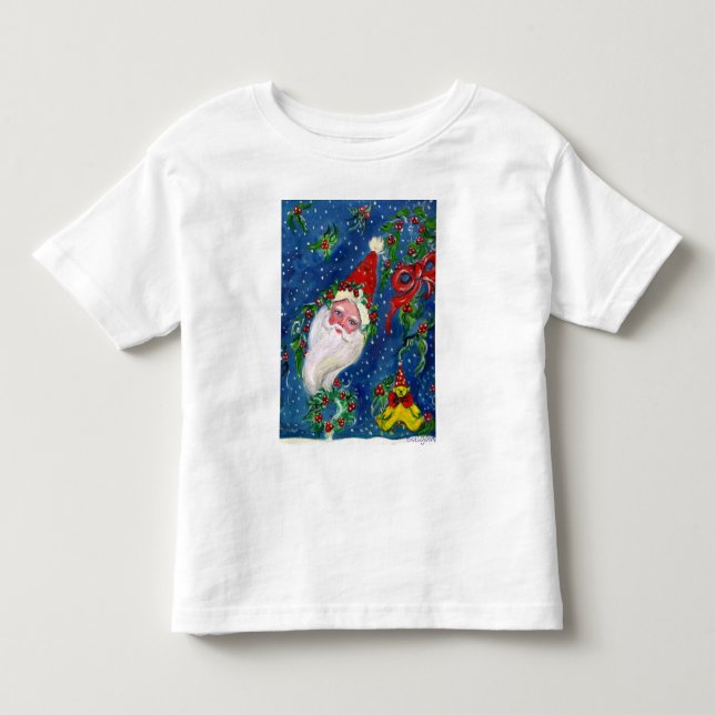 CAMISETA DE BEBÉ SANTA (Anverso)