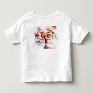 Camiseta De Bebé Santa 023