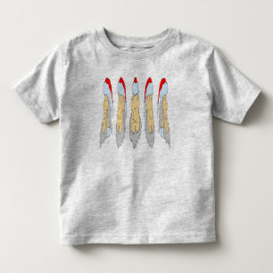 CAMISETA DE BEBÉ SANTA 313