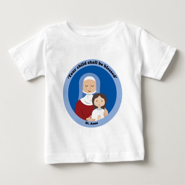 Camiseta De Bebé Santa Ana (Anverso)