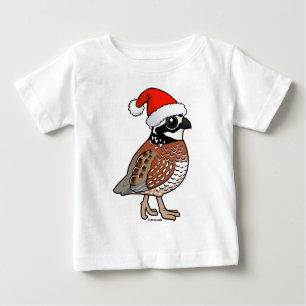 Camiseta De Bebé Santa Bobwhite