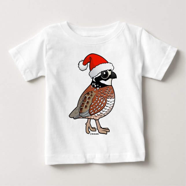 Camiseta De Bebé Santa Bobwhite (Anverso)