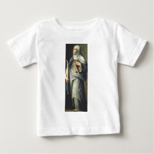 Camiseta De Bebé Santa Brígida de Suecia Mística Medieval