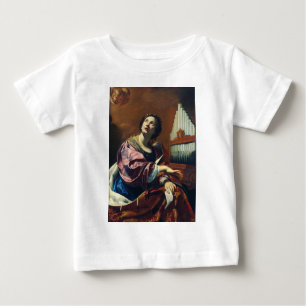 Camiseta De Bebé Santa Cecilia por Simon Vouet