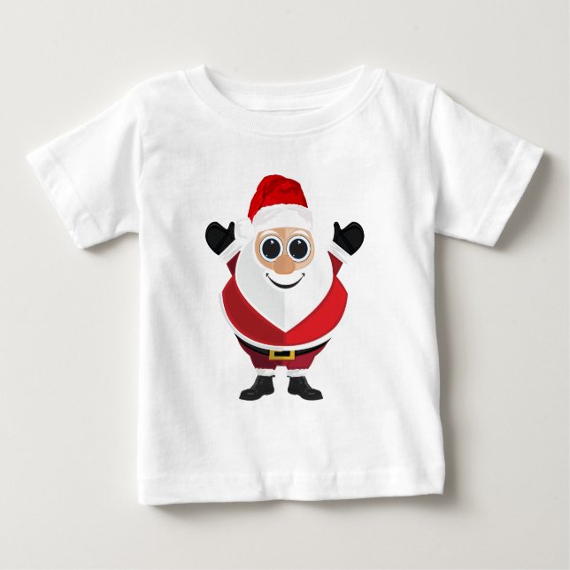 Camiseta De Bebé Santa Claus (Anverso)