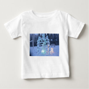 Camiseta De Bebé Santa Claus Enfrenta Divertidas Fiestas Navideñas