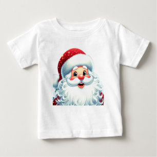 Camiseta De Bebé Santa Clause Baby T-Shirt