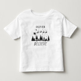 Camiseta De Bebé Santa cree que los Navidades son negros tradiciona