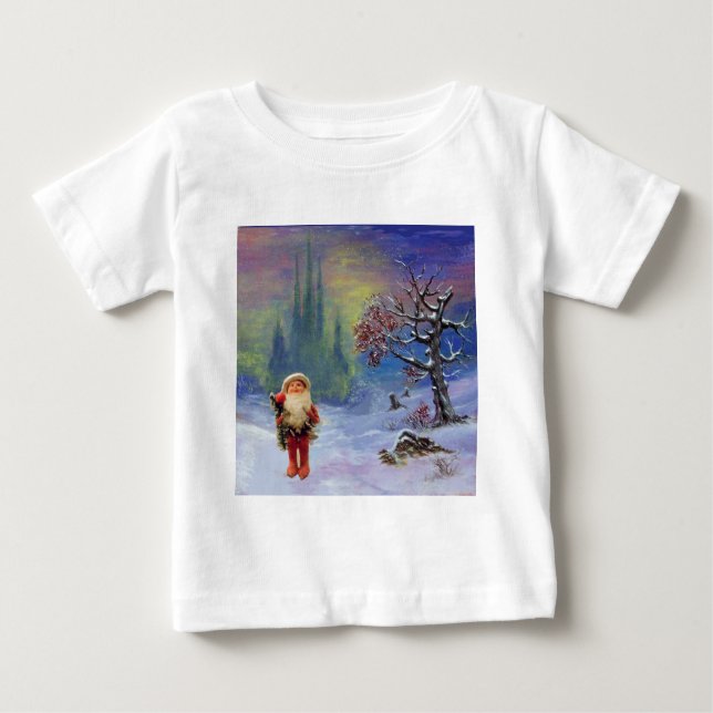 CAMISETA DE BEBÉ SANTA DE LOS GNOMES (Anverso)