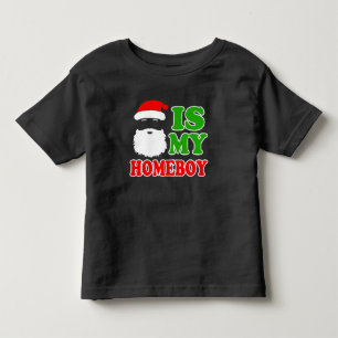 Camiseta De Bebé Santa es mi bebé Navidades graciosos de Homeboy