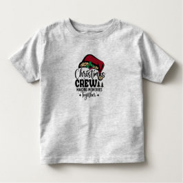 Camiseta De Bebé Santa Hat Christmas Crew Matching Family