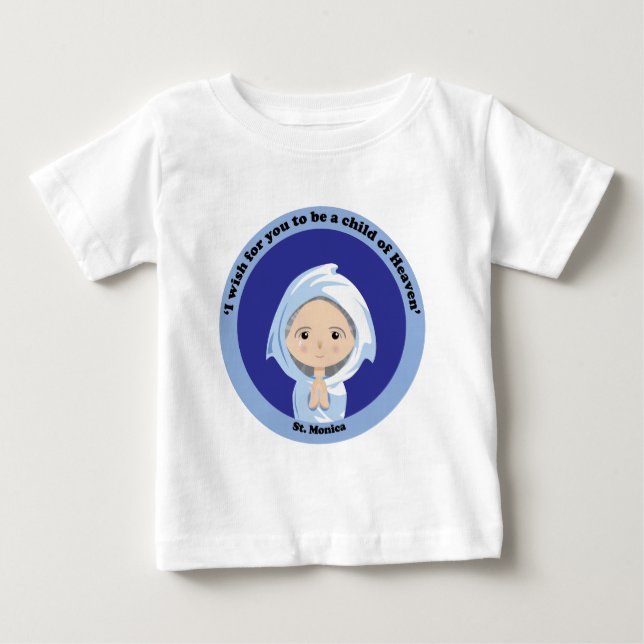 Camiseta De Bebé Santa Mónica (Anverso)