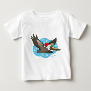 Camiseta De Bebé Santa Peli