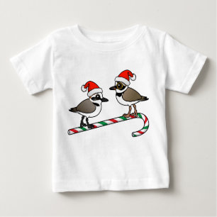 Camiseta De Bebé Santa Plovers