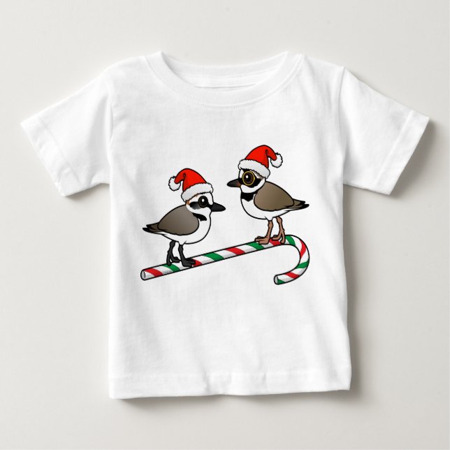 Camiseta De Bebé Santa Plovers (Anverso)