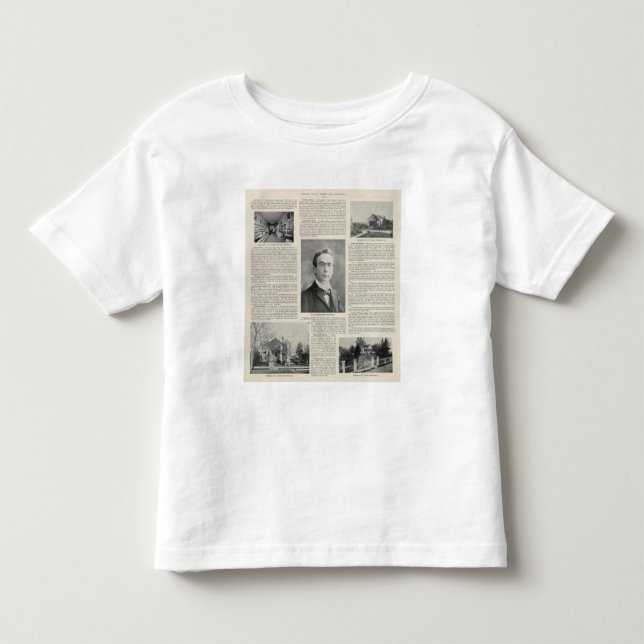 Camiseta De Bebé Santa Rosa, California 3 (Anverso)