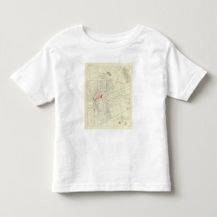 Camiseta De Bebé Santa Rosa, porciones destruidas por terremoto