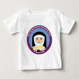 Camiseta De Bebé Santa Teresa de Ávila