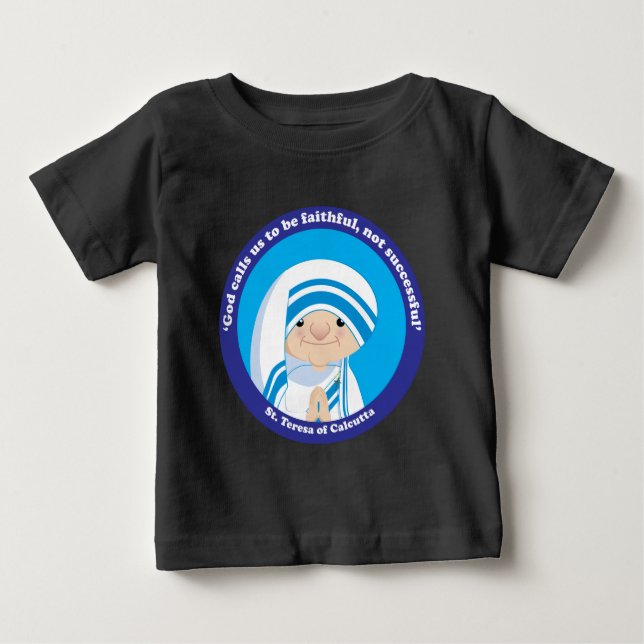 Camiseta De Bebé Santa Teresa de Calcuta (Anverso)