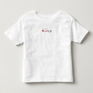 Camiseta De Bebé "Santa y Dinosaurios Magia"