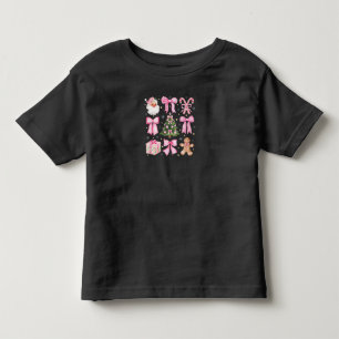 Camiseta De Bebé "Santa y Dinosaurios Magia"