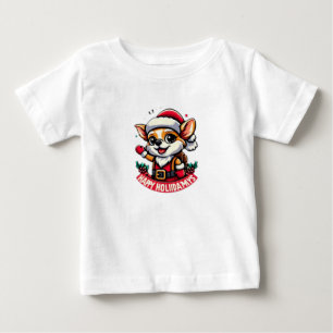 Camiseta De Bebé Santa's Adorable Helper
