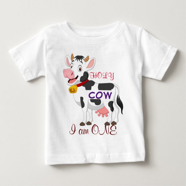 Camiseta De Bebé Santo Dios soy un niño (Anverso)