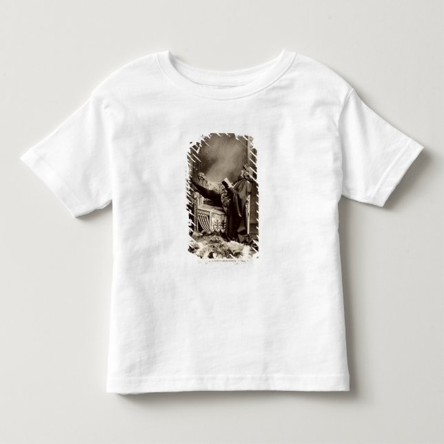 Camiseta De Bebé Sarah Bernhardt (1844-1923) como Hamlet en el 1899 (Anverso)