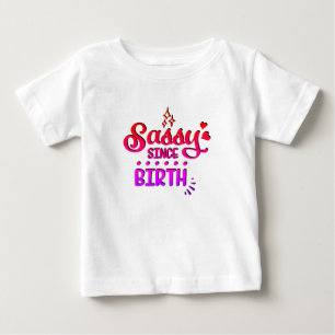 Camiseta De Bebé Sasiona de Nacimiento