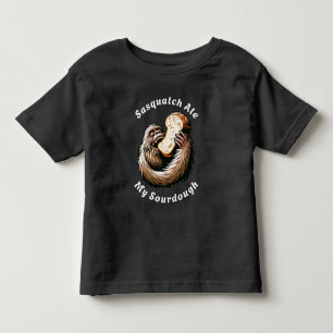Camiseta De Bebé Sasquatch Ate My Sourdough