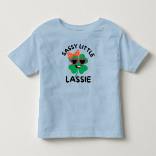 Camiseta De Bebé Sassy Little Lassie: Día de San Patricio Niños Beb