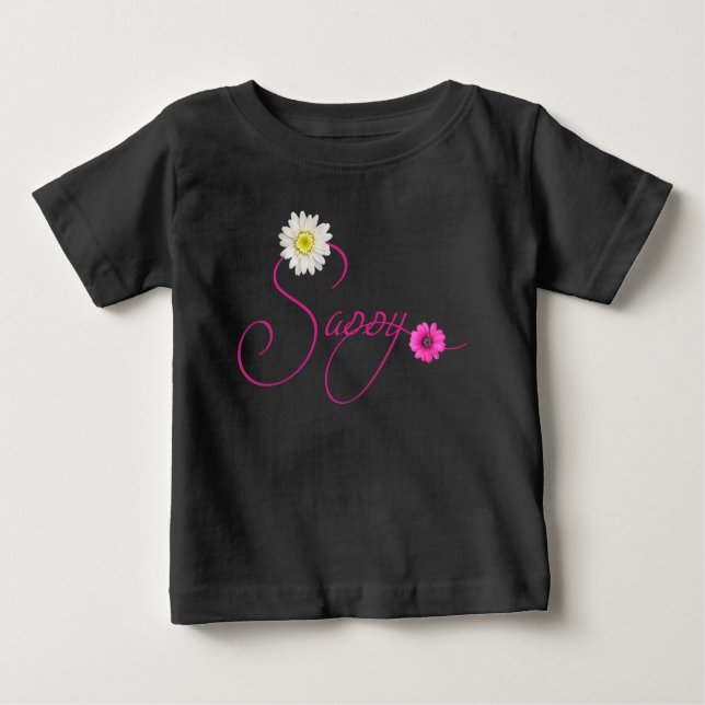 Camiseta De Bebé Sassy Toddler SHirt (Anverso)