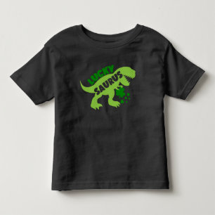 Camiseta De Bebé Saurus afortunado - Dino del Día de San Patricio