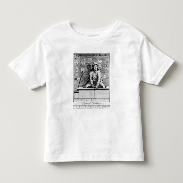 Camiseta De Bebé Sawney en el Boghouse, 1745 (Anverso)
