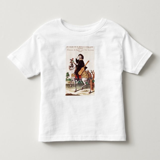 Camiseta De Bebé Scaramouche a caballo (Anverso)