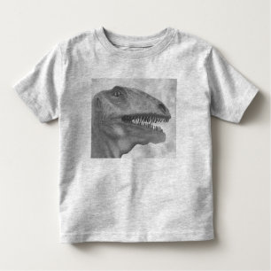 Camiseta De Bebé Scary Dinosaur