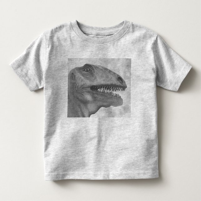 Camiseta De Bebé Scary Dinosaur (Anverso)