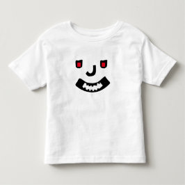 Camiseta De Bebé Scary Smile Face