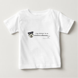 Camiseta De Bebé schnauzer en miniatura - más razas