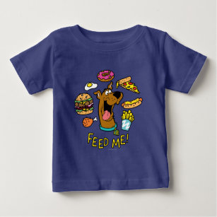 Camiseta De Bebé ¡Scooby-Doo Alimentarme!