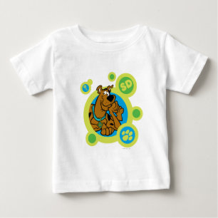 Camiseta De Bebé Scooby-Doo circunda la insignia del SD