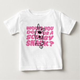Camiseta De Bebé Scooby-Doo  ¿Lo Haría Por Un Aperitivo?