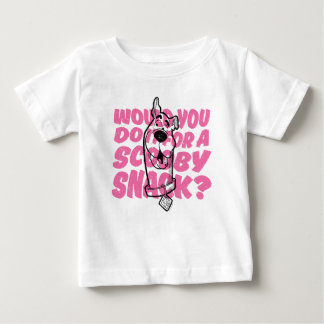 Camiseta De Bebé Scooby-Doo |¿Lo Haría Por Un Aperitivo?