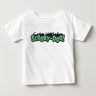 Camiseta De Bebé ¡Scooby-Doo! Logotipo de silueta de monstruos