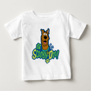 Camiseta De Bebé Scooby-Doo Paw Print Character Badge