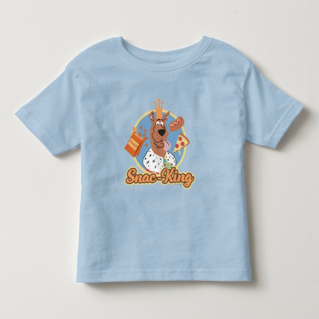 Camiseta De Bebé Scooby-Doo Snac-King (Anverso)