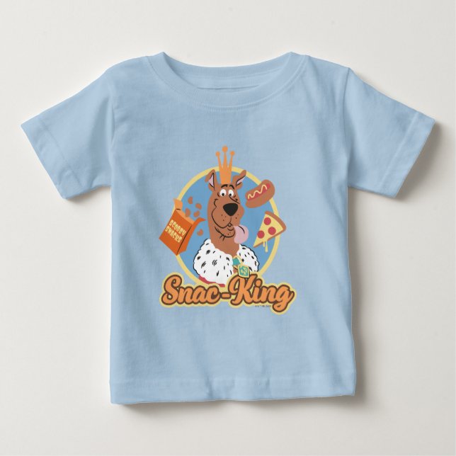 Camiseta De Bebé Scooby-Doo Snac-King (Anverso)