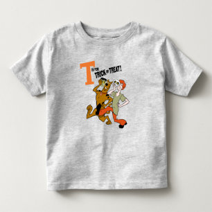 Camiseta De Bebé Scooby-Doo   T es para Truco o Tratamiento